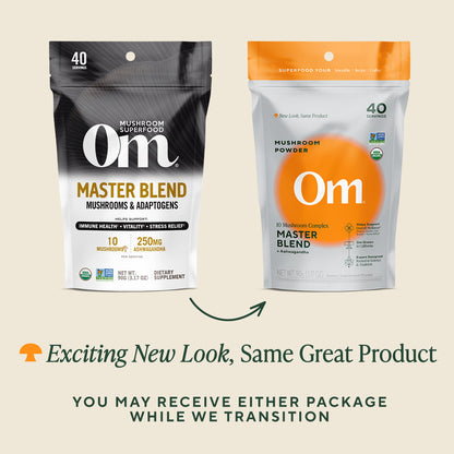 Om Master Blend Organic Mushroom Powder