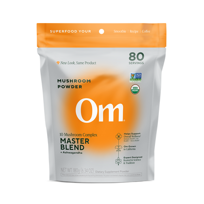 Om Master Blend Organic Mushroom Powder